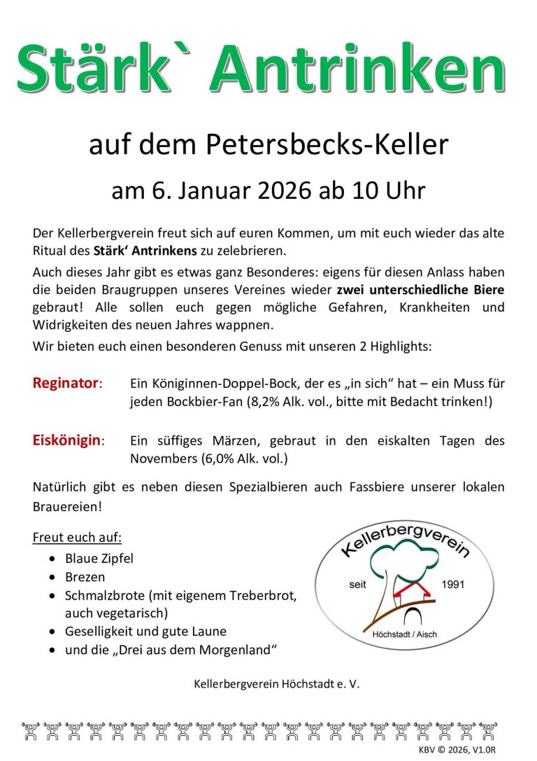 Stärkantrinken 6.1.2026